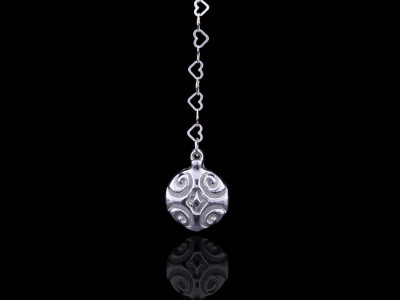 FESTIVE ORNAMENT | Bauble in solid Sterling Silver (made to order)
