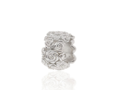 RING OF FLOWERS | Solid handcrafted Sterling Silver
