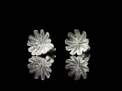 POPPYSEED HEADS | Sterling Silver earrings (made to order)