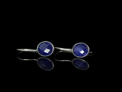 LADY IN BLUE | Ohrringe aus 925er Silber mit Saphiren (ausverkauft)