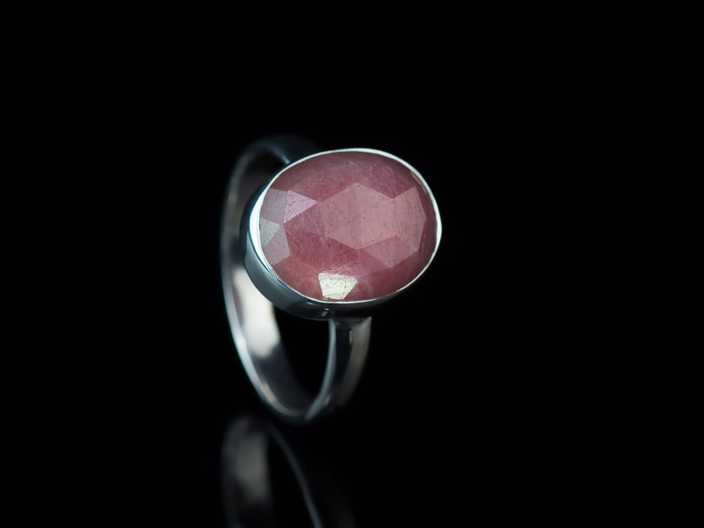 UMBA PINK SAPPHIRE | Sterling Silver ring (sold)