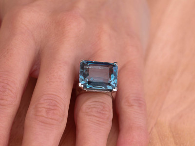 CHARMING LONDON TOPAZ | Sterling Silver ring (Sold Out)