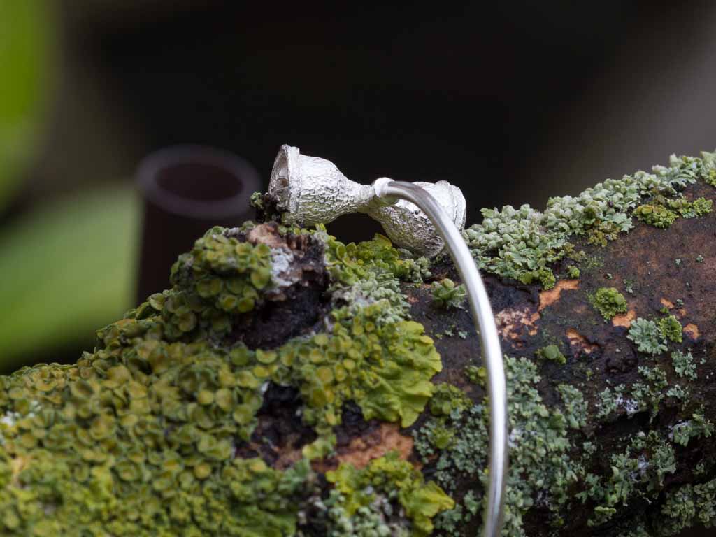 EUCALYPTUS ON TWIG | Bangle in Sterling Silver