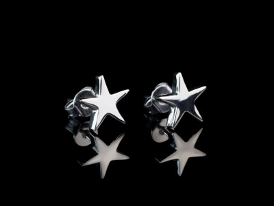 LITTLE SHINY STARS | Sterling Silver ear studs (Sold Out)