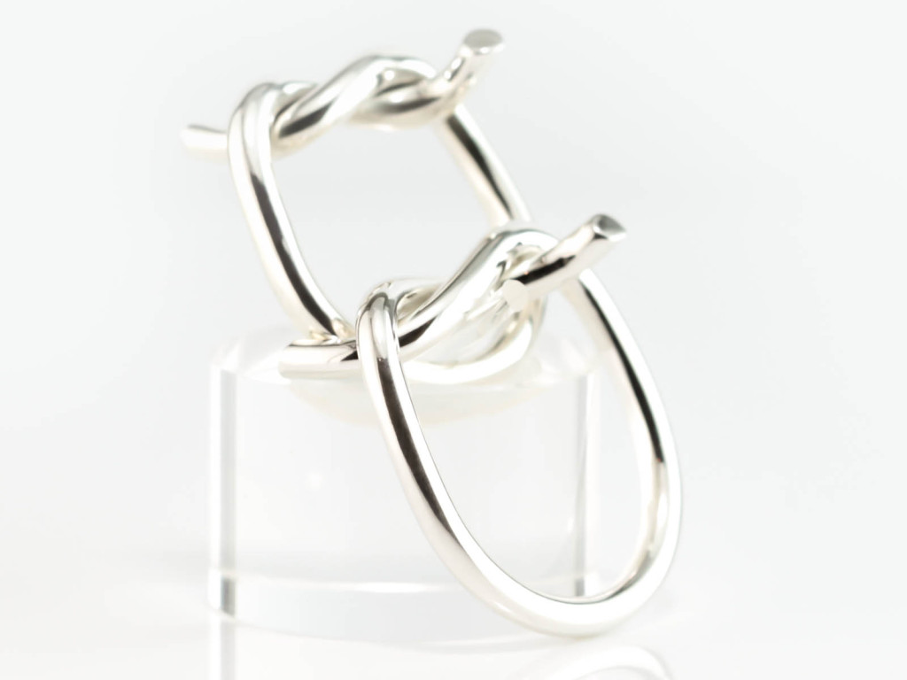 The Knot Ring | polished Sterling Silver | for the gentleman (sold out)
