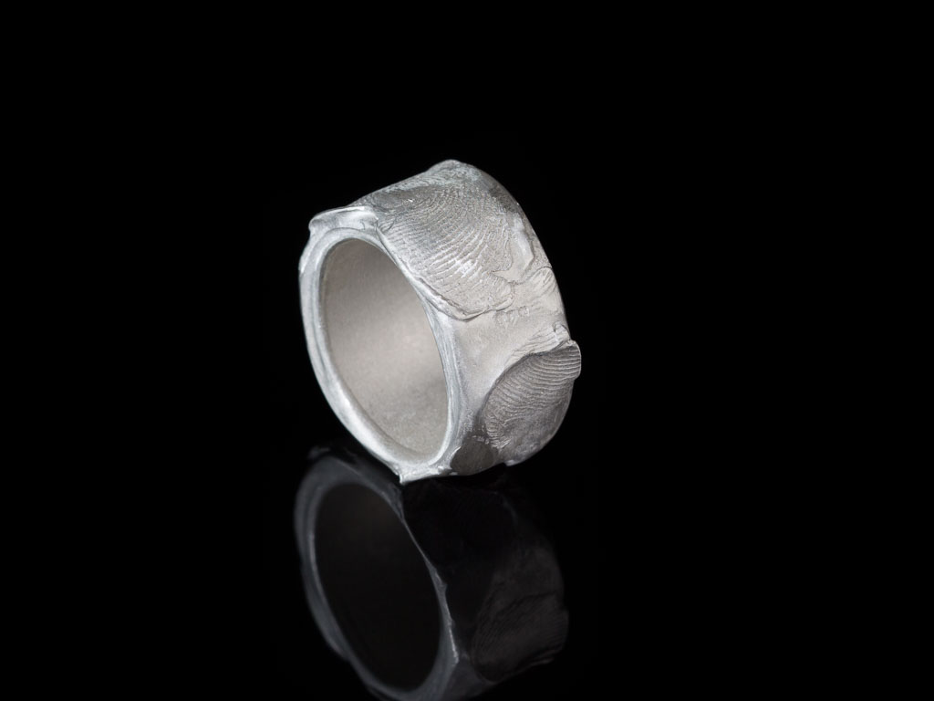 FINGERPRINT VINTAGE | Massiver Ring aus 925er Silber (wird angefertigt)