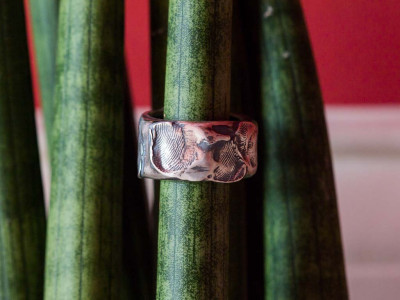 FINGERPRINT VINTAGE | Massiver Ring aus 925er Silber (wird angefertigt)
