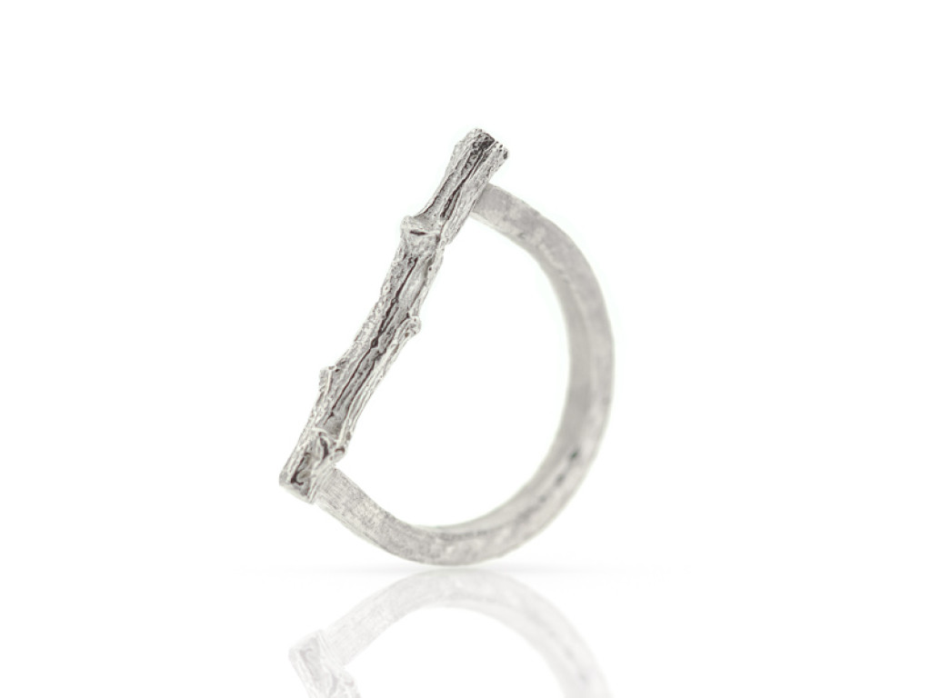 ORGANIC TWIG | Ring handcrafted in Sterling Silver (sold out)